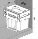 Sinks  - Odpadkový koš TANK 40 2x16l